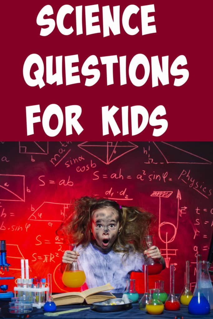 Collection of science questions and answers for kids!  Find out why the sky is blue, why dogs lick, how astronauts sleep and more science questions