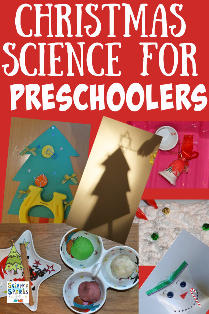 Magnetic Christmas tree, Christmas shadow puppets and more Christmas science ideas for preschoolers