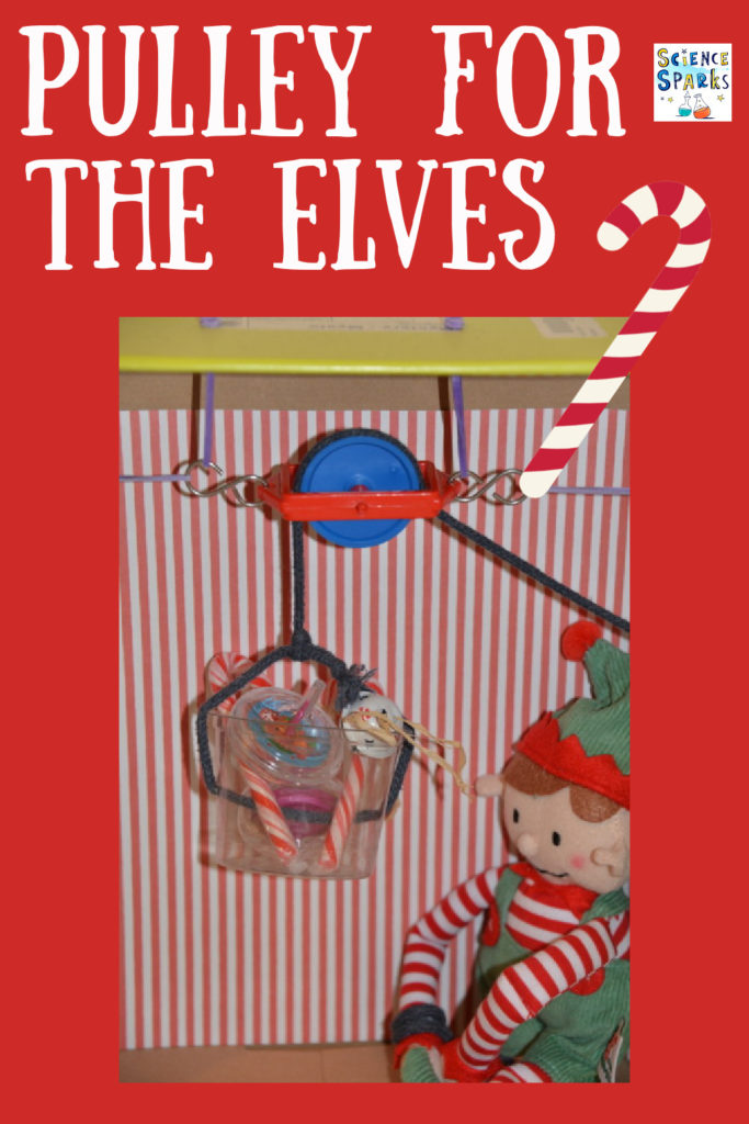 Christmas STEM Challenge - Make a pulley for the elves.