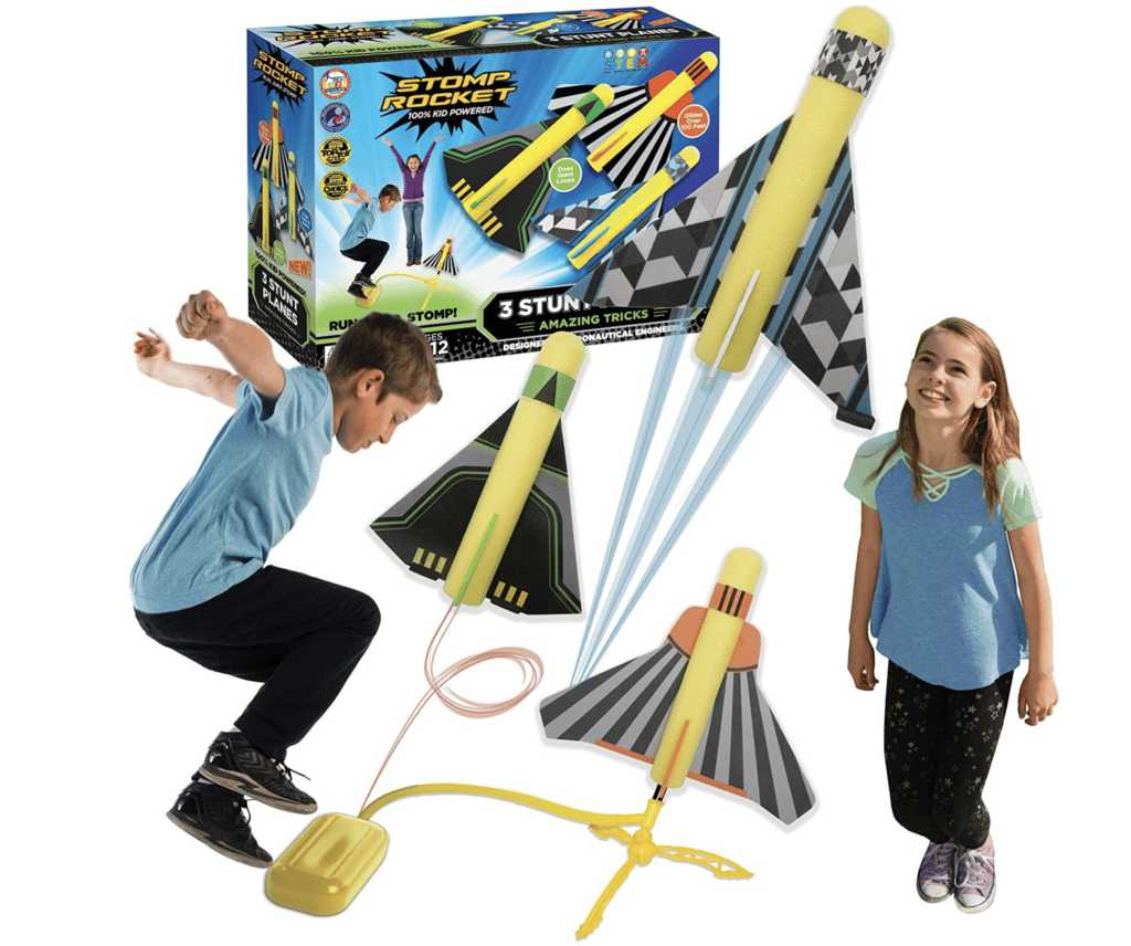 Stomp rocket STEM gift
