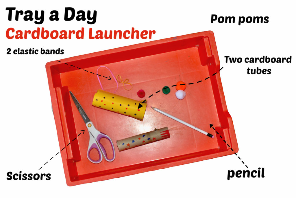 cardboard launcher