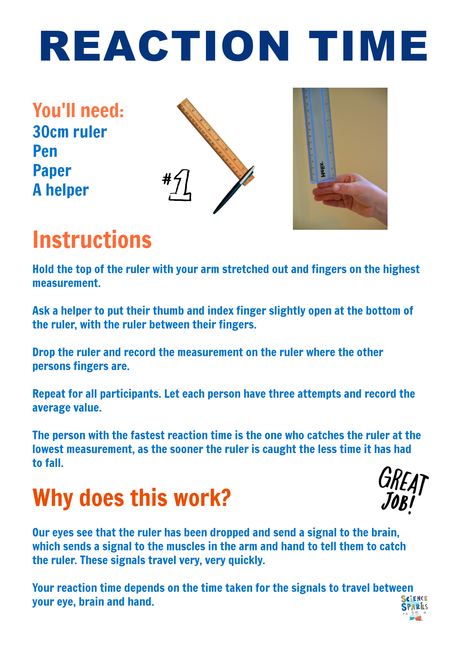 essay on reaction time