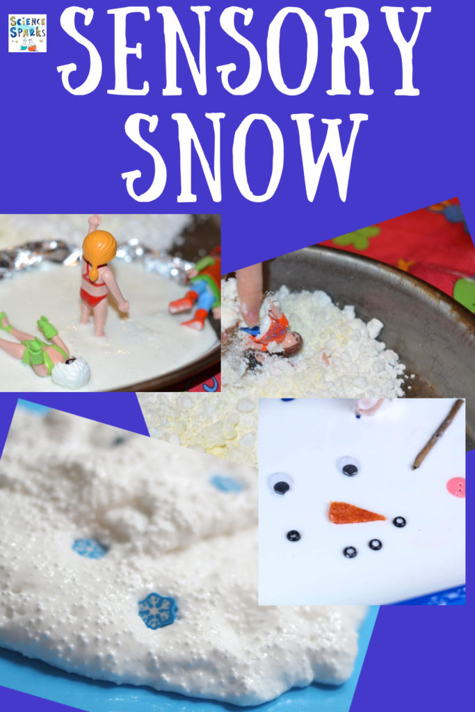 Make different types of sensory snow and test to see which works the best. fun winter science experiment for Early years.