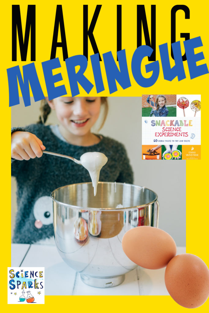 Image of a child making meringue 