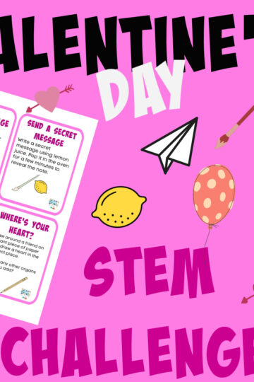 Valentine's Day STEM Challenges
