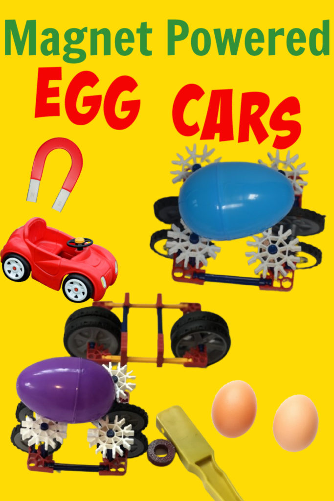 Easter Science Magnet Powered Cars