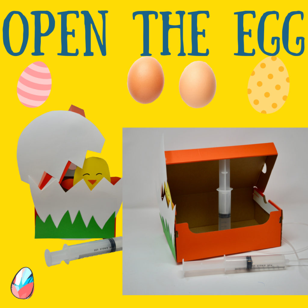 Pnenumatic egg - EASTER STEM challenge