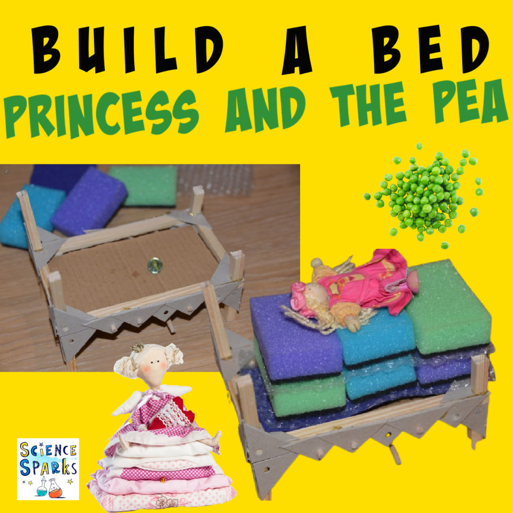 Princess and the pea science experiment