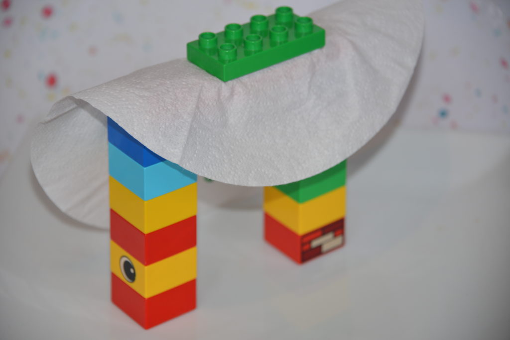 DUPLO stand for a chromatography experiment
