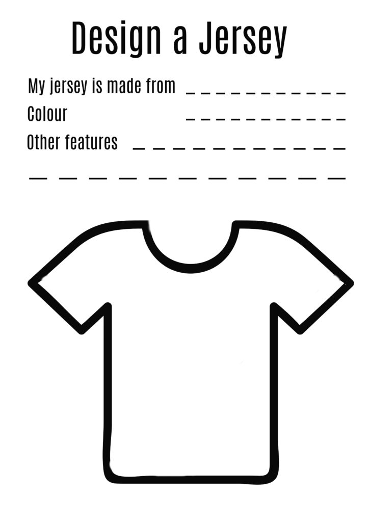 Tour de France design a jersey STEM Challenge
