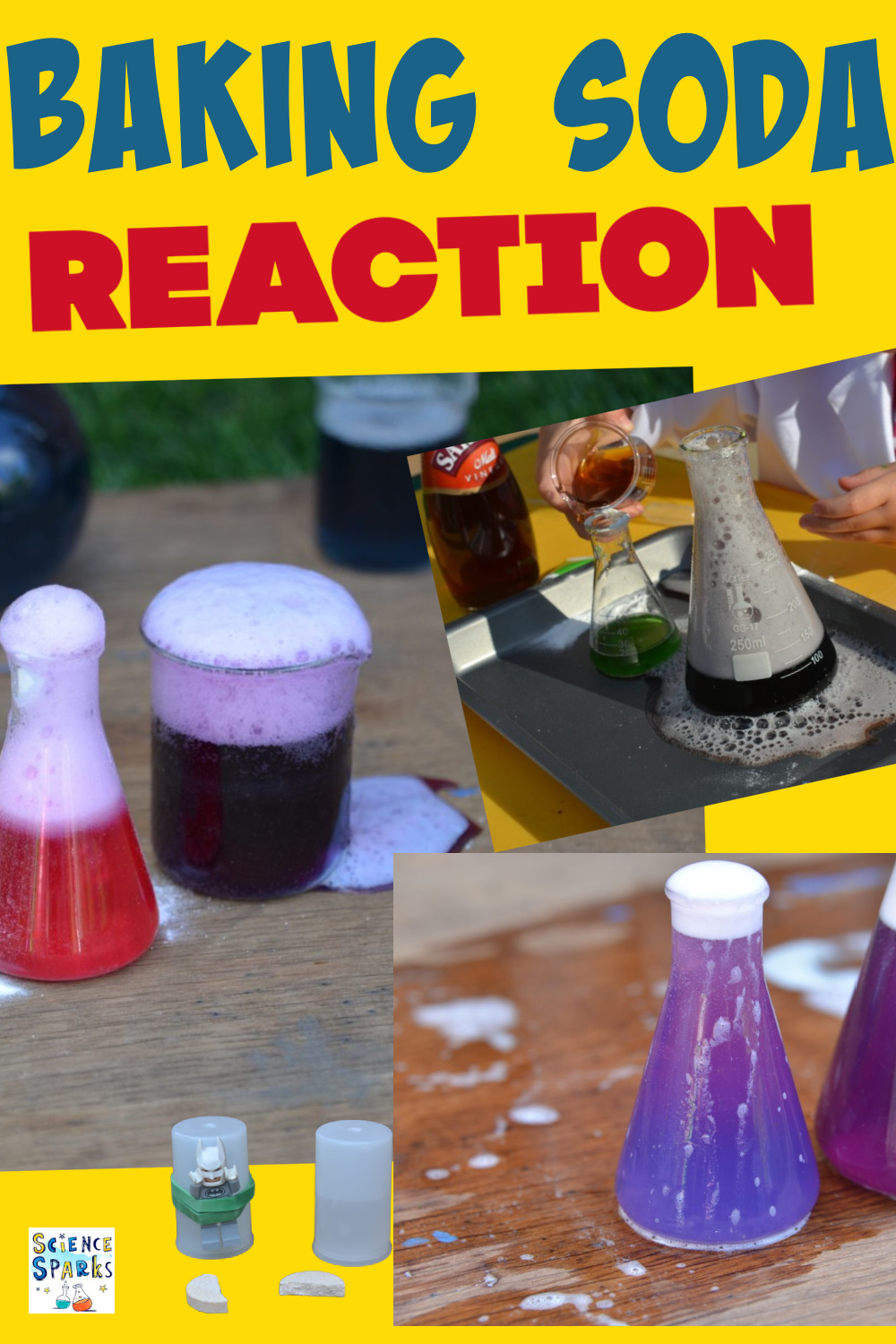 What is the Baking Soda and Vinegar Reaction? Science Sparks