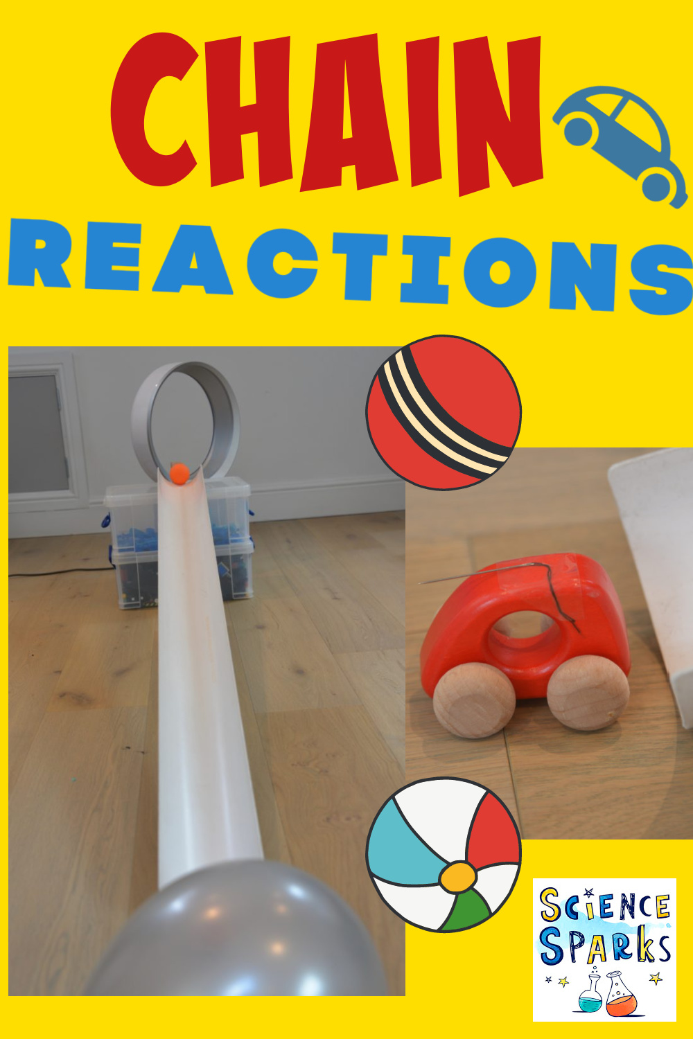 Make a Rube Goldberg Machine Science Challenge for Kids