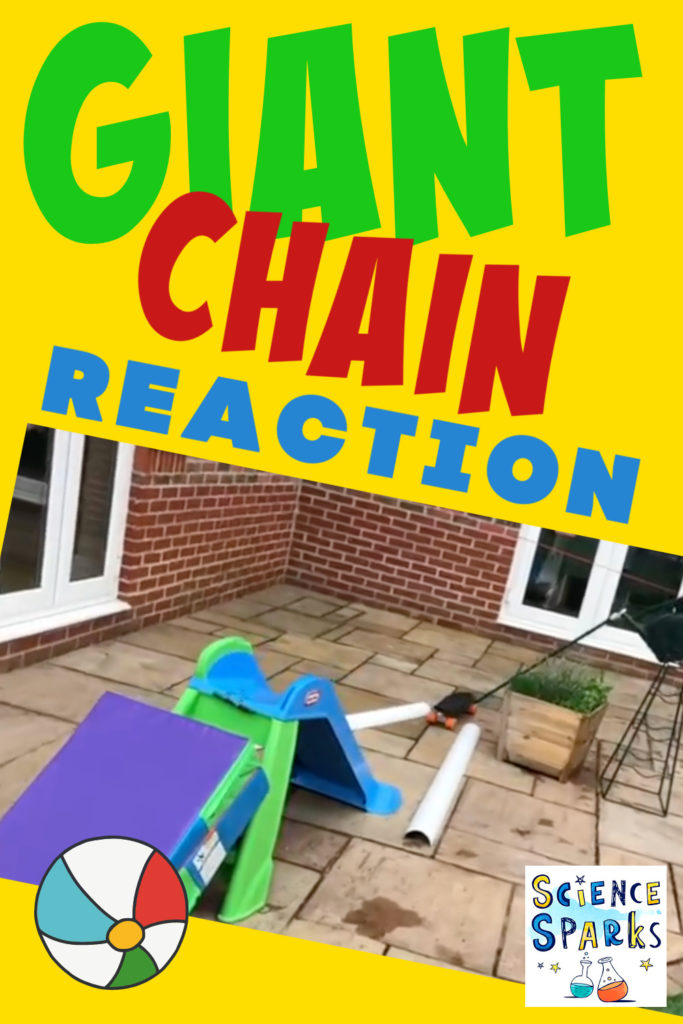 giant outdoor chain reaction