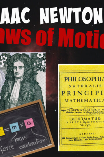 Newton's image and a picture of Principia