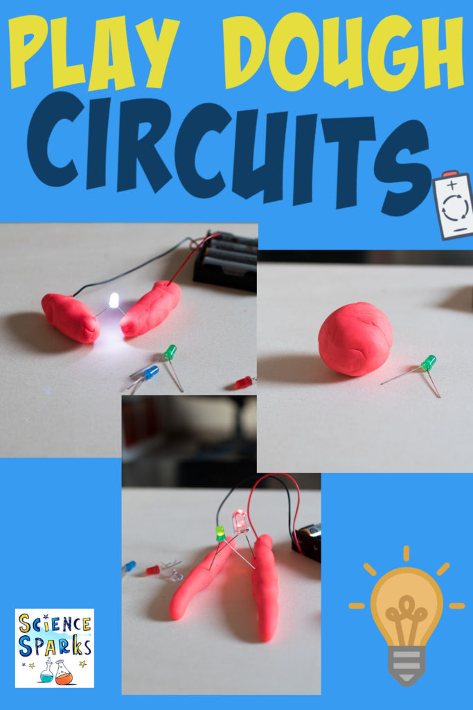 Play dough circuits. Great for learning about parallel and series circuits.