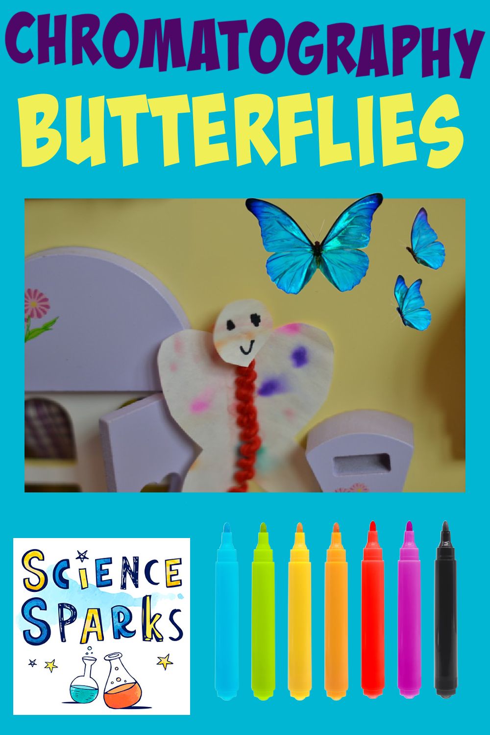 Science for Kids Chromatography Butterflies Science Craft