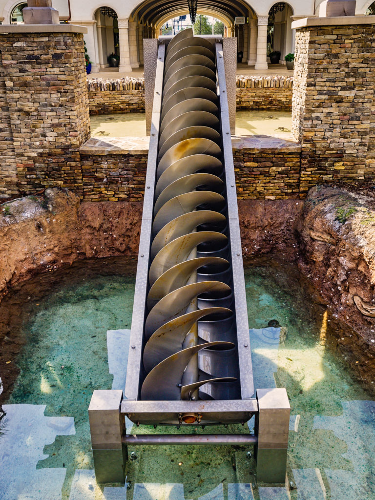 Archimedes Screw in use