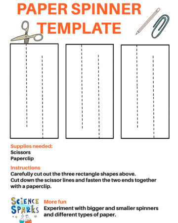 paper spinner template
