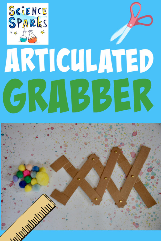 Image of an articulated grabber made as a STEM Challenge