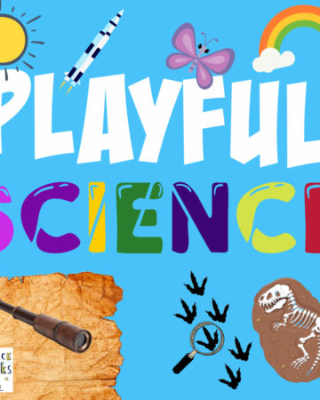 Image for a Playful Science series of fun, simple science for kids