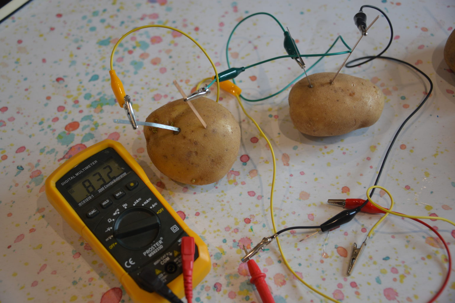 How to make a potato battery