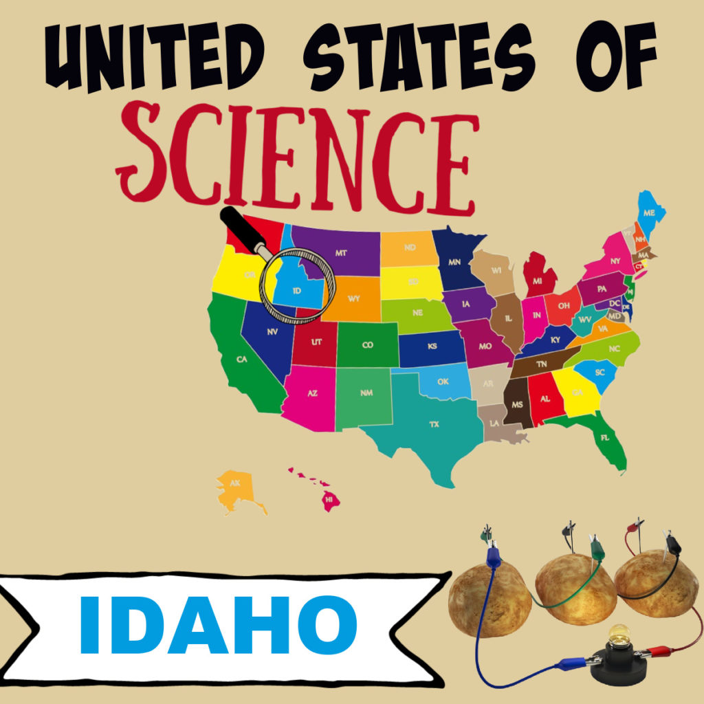 Idaho cover image for a science experiment