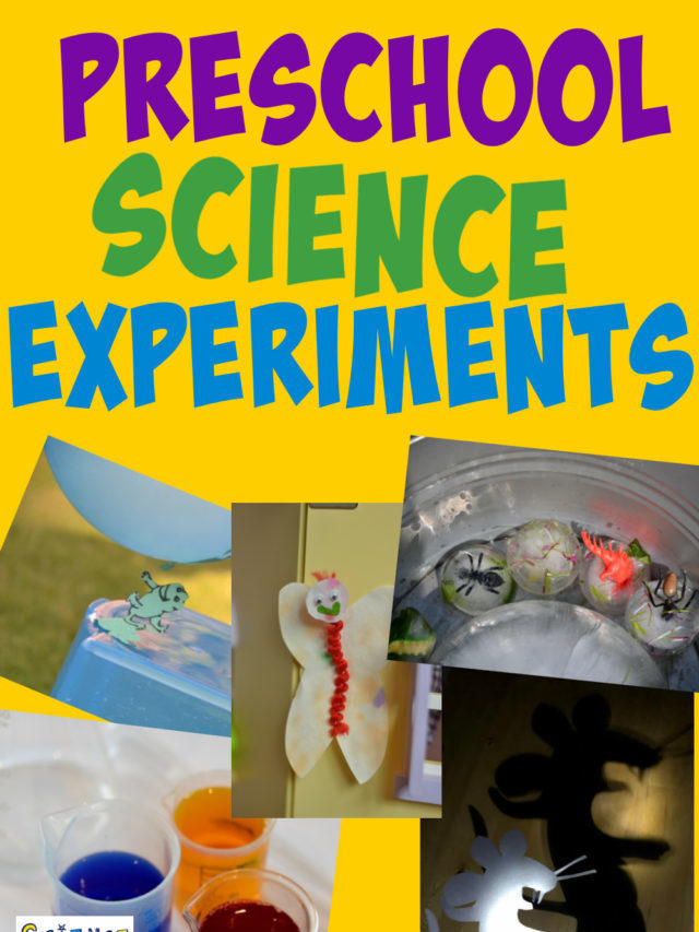 Preschool Science Experiments
