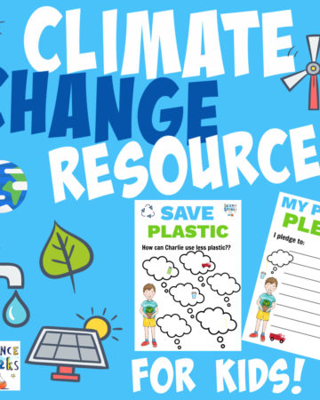 Climate change printable resources for kids