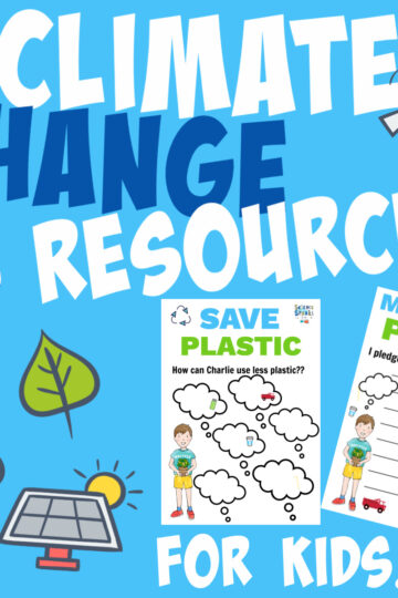 Climate change printable resources for kids