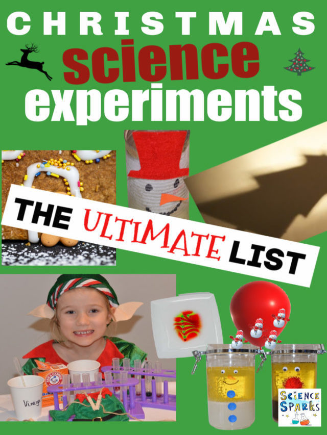 Ultimate List of Christmas Science Experiments