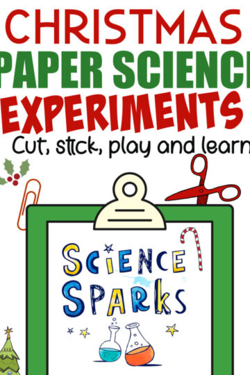 Christmas paper science experiments