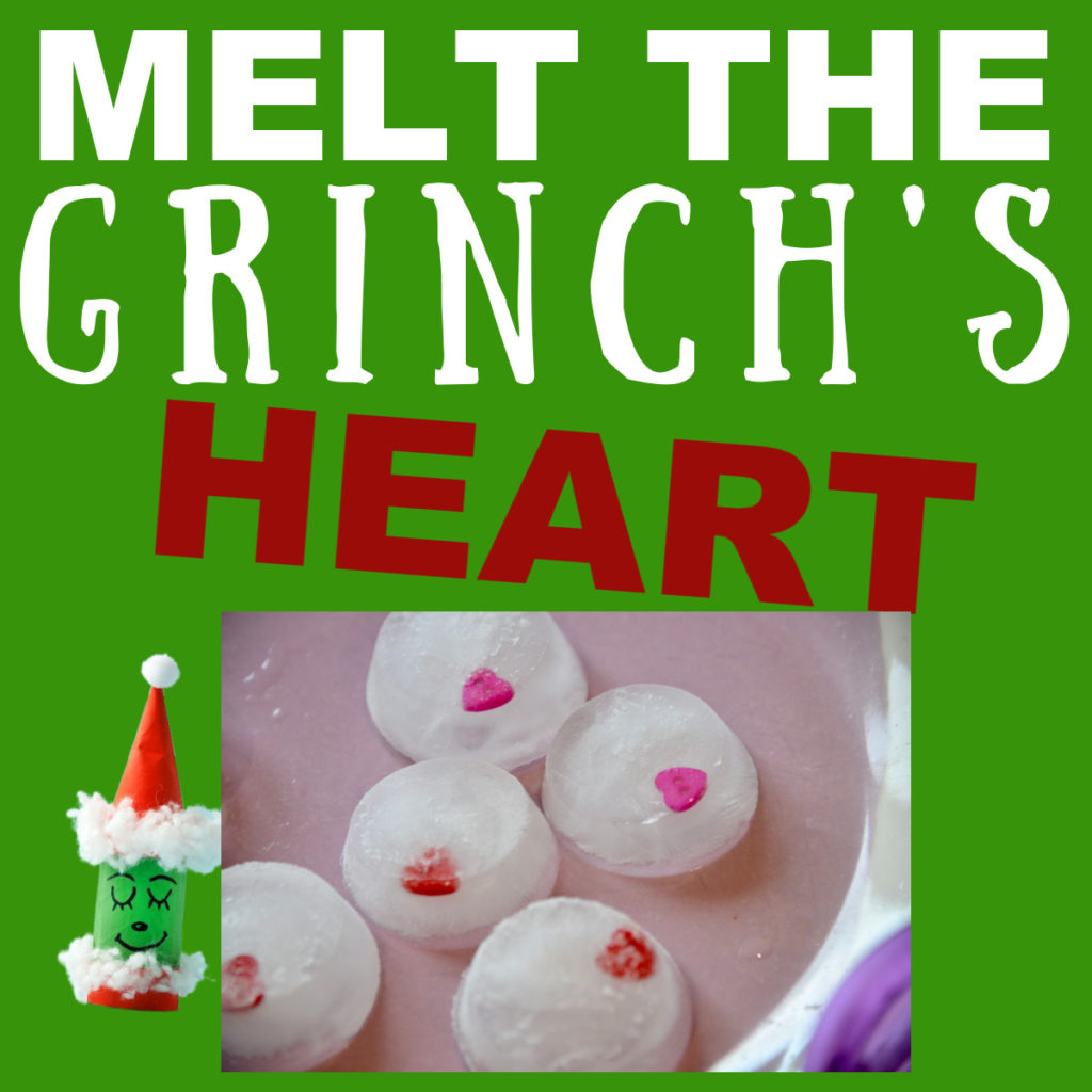 Melt the Grinch's Heart activity
