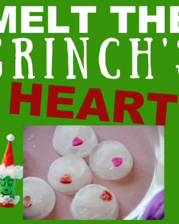 Melt the Grinch's Heart activity