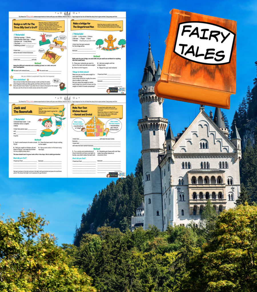 Image of a castle for Fairy Tale Science Experiments