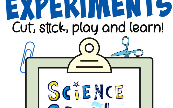 Winter paper science experiments print and play pack