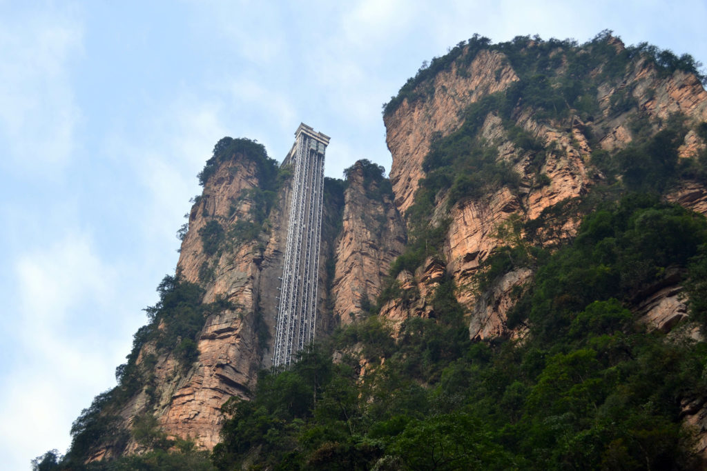 Bailong elevator - the world's largest outdoor elevator as an example of brilliant engineering
