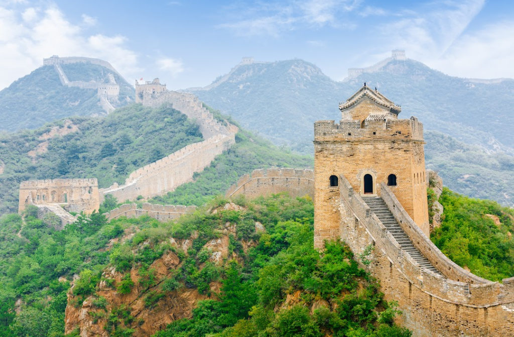 The great wall of China