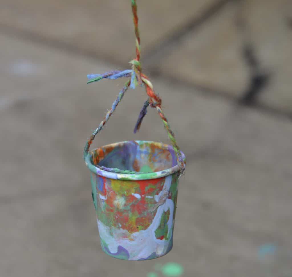 pendulum painting cup