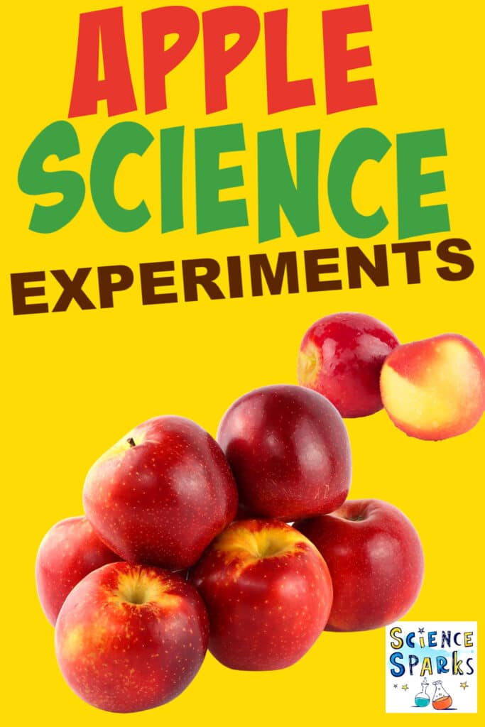red apples for an apple science experiments article