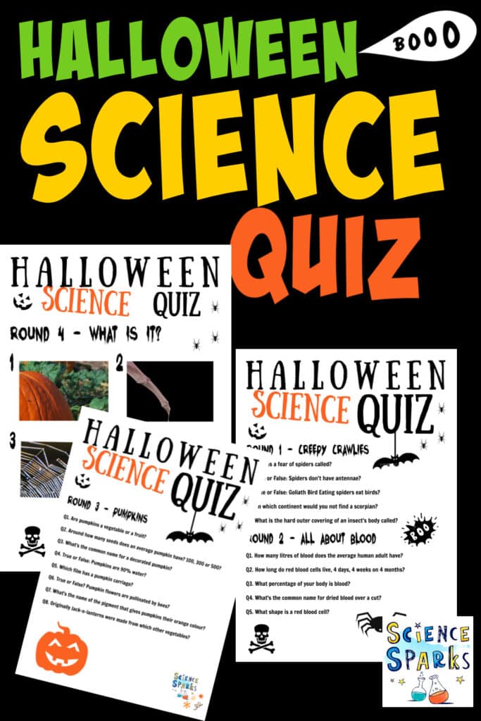 Halloween science quiz inlc