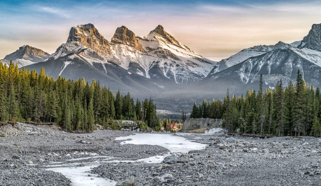 Three Sisters Mountain, Canmore, Canada