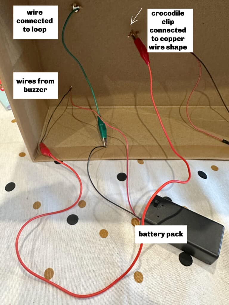 DIY steady hand game circuitry