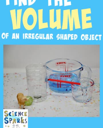 Find the volume of an irregular shaped object