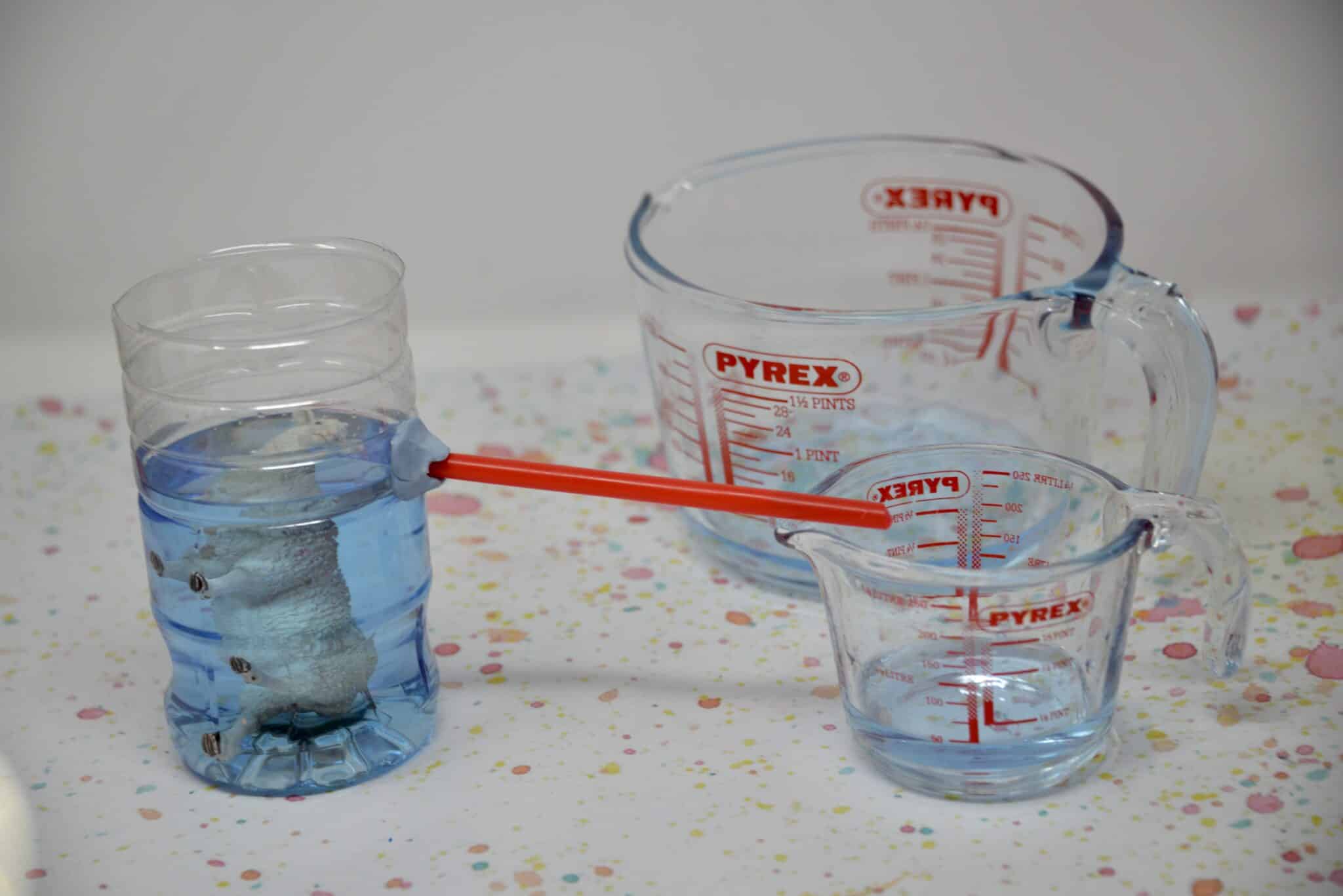 how do you find the volume of an irregular object that floats