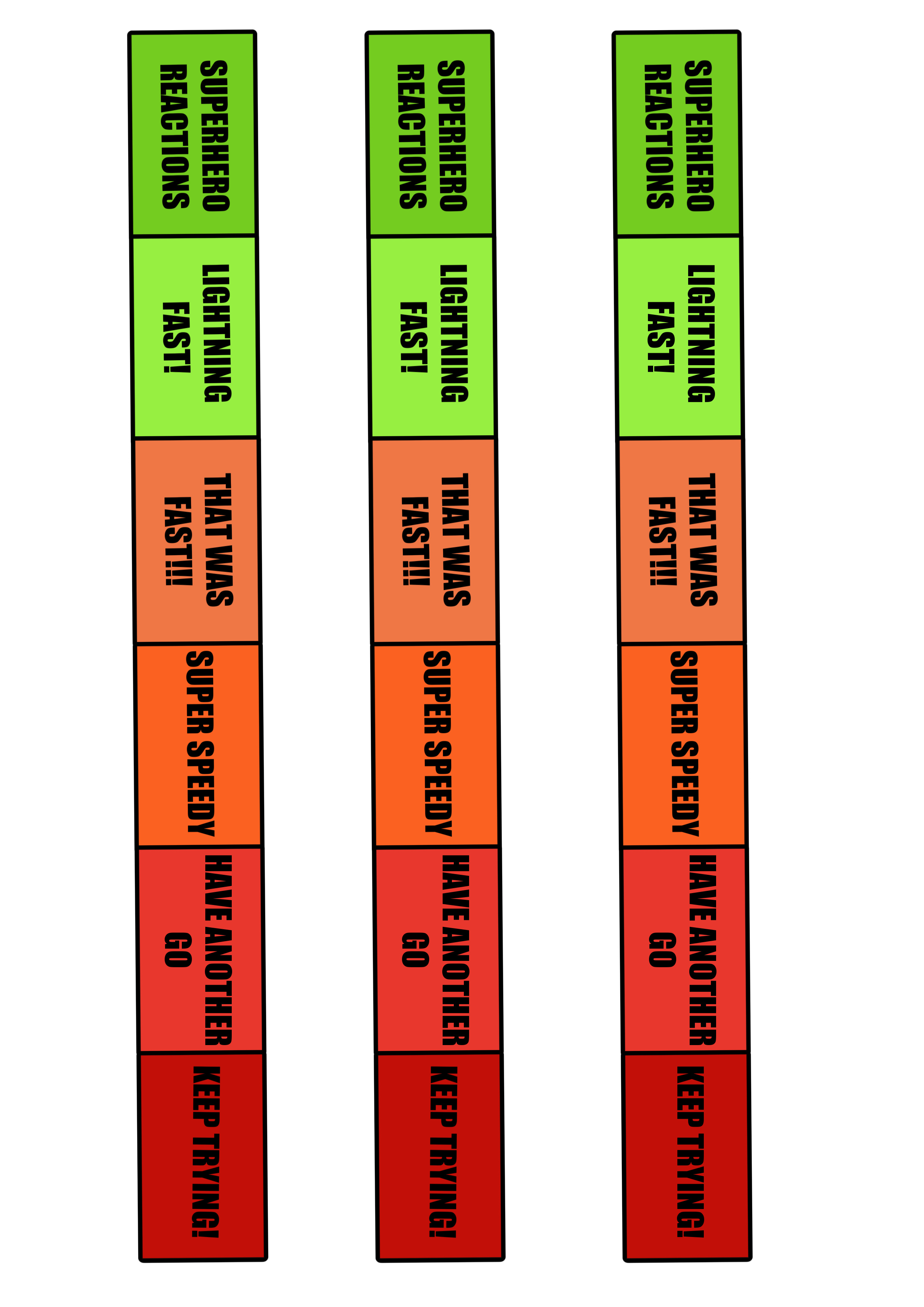 Reaction time ruler printable