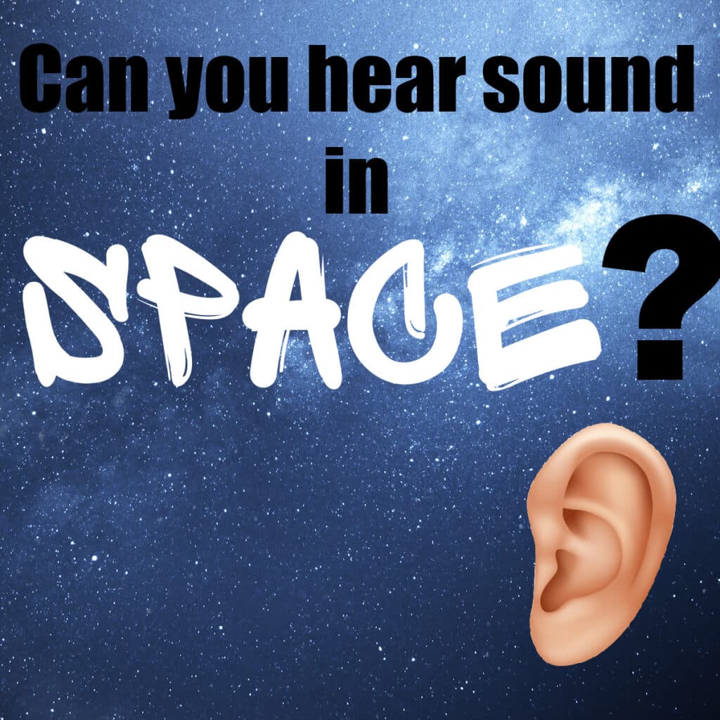 can sound travel through space why or why not