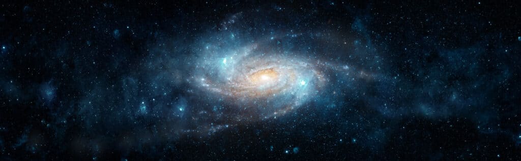 Una galaxia espiral