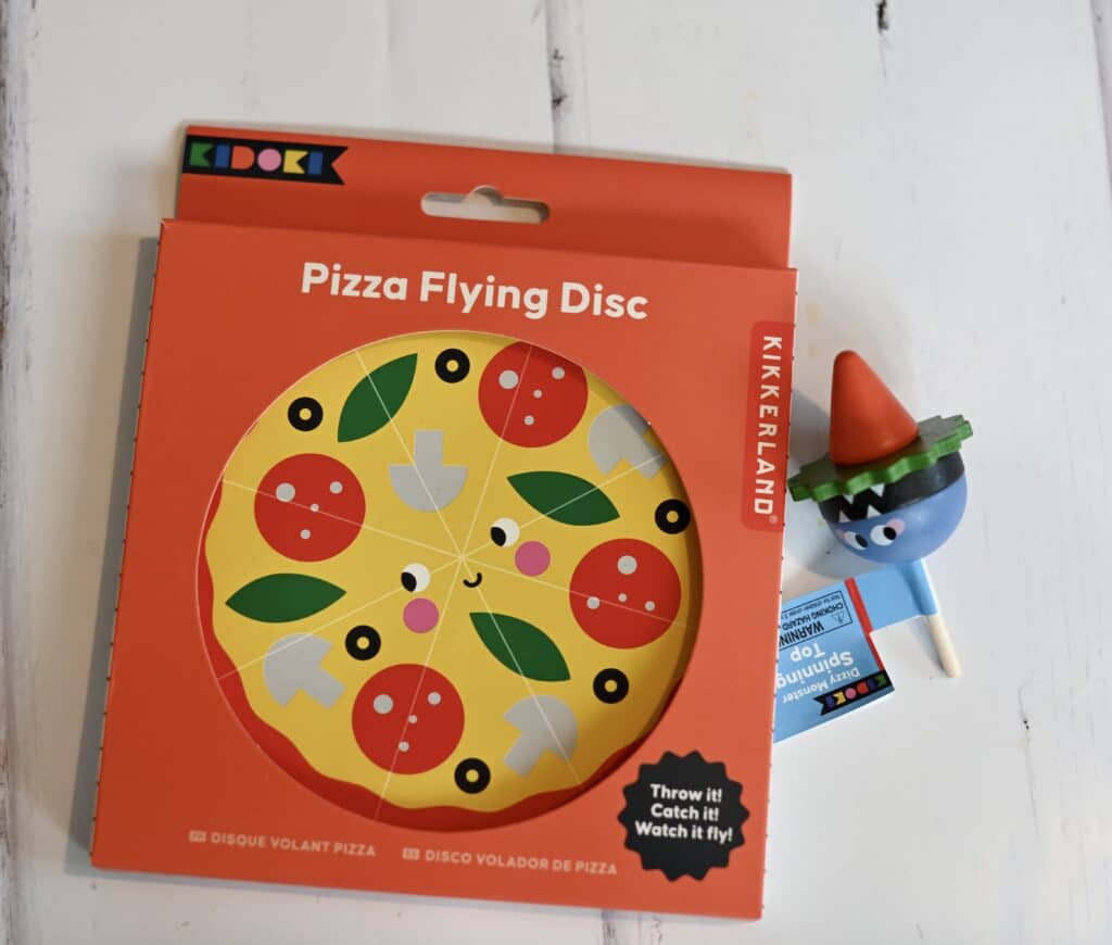 Kikkerland pizza flying disc