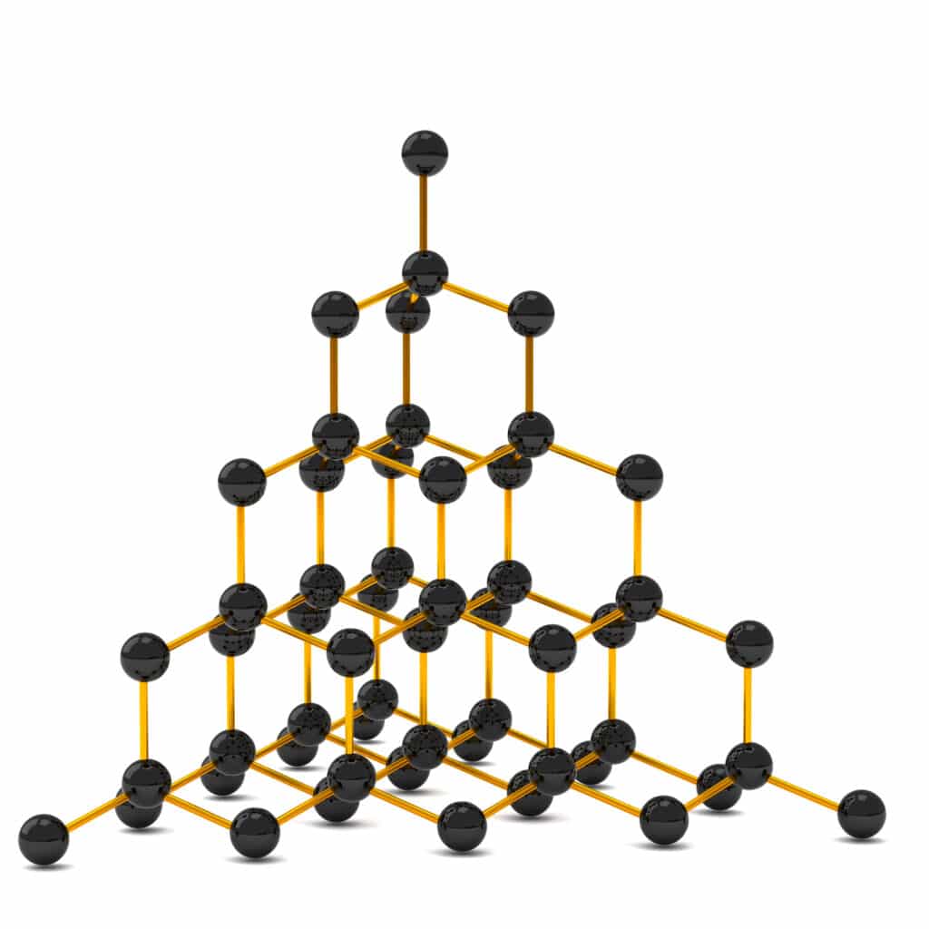 giant covalent structure of diamond