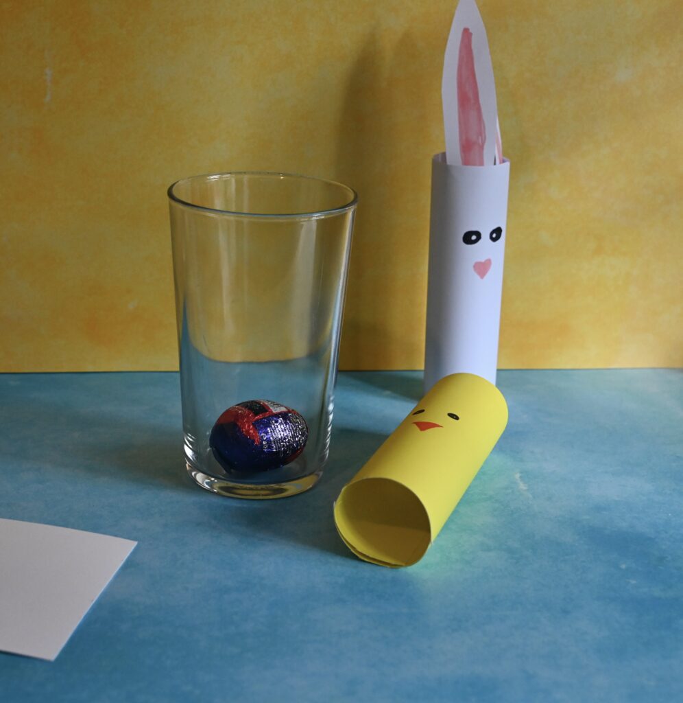 Easter egg inertia demonstration